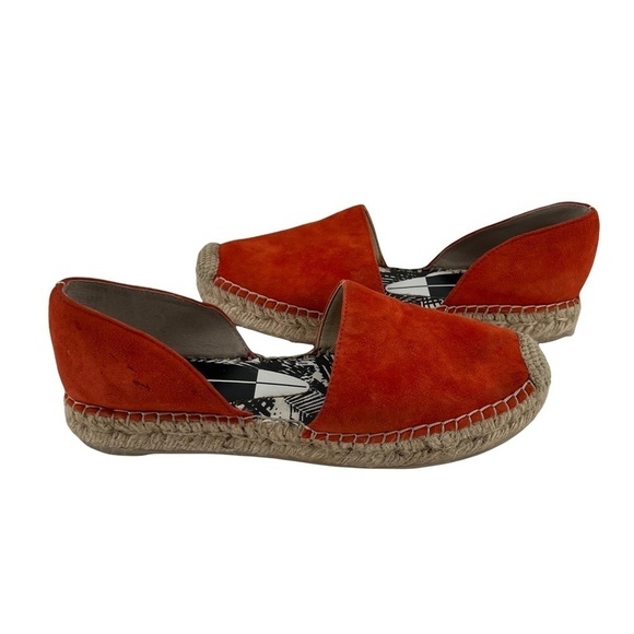 Dolce Vita Orange Ciara Espadrille Loafers Size 6 1/2 Women’s - Picture 1 of 8